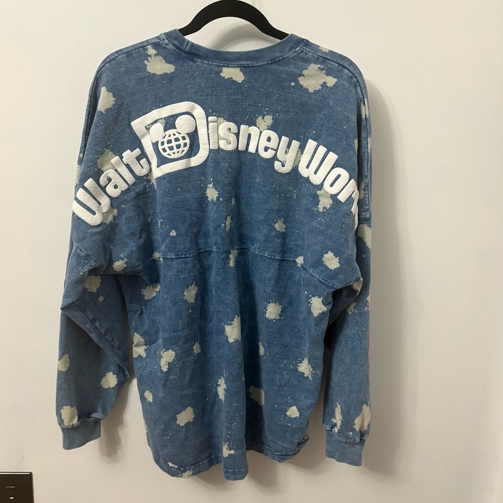 Disney World Spirit Jersey Denim Bleach medium